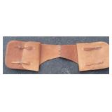 Motorcycle Leather Saddle Bags 40" long 10 3/4"