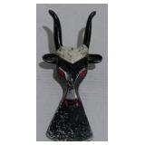 Vintage Farm House Longhorn Steer Bull Boot Jack