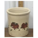 Robinson Ramsbottom crock- flowers & apples