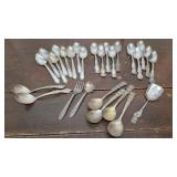 Beautiful ornate spoons incl SpaghettiOs