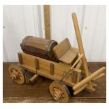 Vintage wood wagon