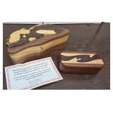 2 Puzzle Boxes - The Critter Is Missing The Pin