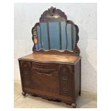 Albert Furniture Company Walnut 3 Drawer Dresser