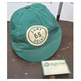 SUNY Delhi 1965 hat with name tag