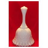 Vintage FENTON Spanish Lace Silver Crest Art