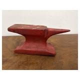 Small red anvil