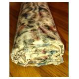 Vtg 55" x 134" floral/fruit tapestry upholstery