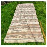 5+ Yds Vtg Southwestern style upholstery on roll