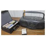 Sharp Boom Box AM/FM / Cassette/ CD radio with