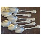 Set 6 sterling silver S. Goodman Co spoons -