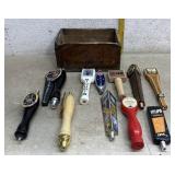 Beer Taps & Dovetail Advertising Box
