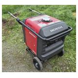 Honda eu3000is electric start generator runs and