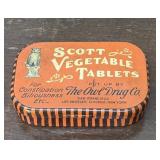 The owl drug Co Scott vegetable laxative tablets