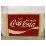 Coca-Cola Sign 60/36 Plastic -2 of 2