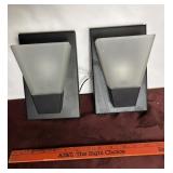 Pair Indoor Wall Light Sconces