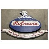 Hoffmannï¿½ Hot Haus of Central N.Y. Sign- aluminum