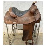 Fallis Saddlery Makers Elbert, Colo Saddle w/