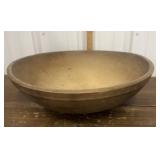 Large wooden bowl