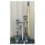 Yard Tools (6) Shovel, Ax, Rake, etc.