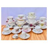 Antique & Vintage Teacups & Saucers