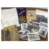 Military photographs, paperwork, medals etc *some