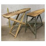 Folding Wooden Ironing Boards (2)