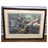 Hands of freedom Print. Signed & numbered. Hung
