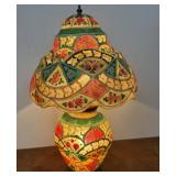 Camel skin lamp