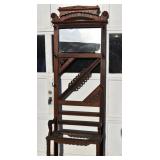 Beautiful Antique Hand Carved Hall