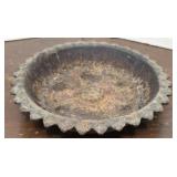 Early cast iron under tray/planter