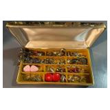 Small Jewelry Box Full Of Earrings Necklaces