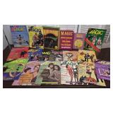 Vintage Magic magazines and books