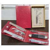 Utica Handi-Kit jackknife set - original box