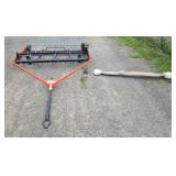 Dr power grader with replacement tooth bar 60'wide