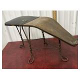 Star shoes advertising bent wood salesmanï¿½s