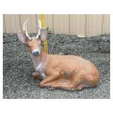 10 Point Concrete Buck Lawn Ornament