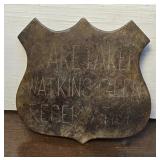 small 'Caretaker Watkins Glen reservation' b