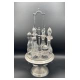 Wilcox silver plate cruet set
