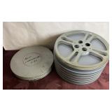 12ï¿½ & 14ï¿½ Metal Reel Cases & 1 Reel