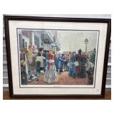 Political signed & numbered print. ï¿½The First