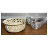 2 Beautiful Lennox bowls. Both signed Lenox