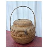 Woven wedding basket