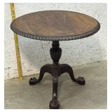 Claw & Ball Parlor Table 27/24