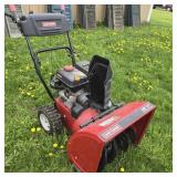 Craftsman 24' snow blower runs good
