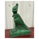 Egyptian falcon god Horus figure