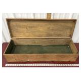 Dovetailed crate hinged lid
