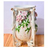 Vintage Wales Japan Footed Porcelain Vase