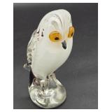 Murano?? Glass Owl - polished bottom