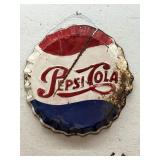 Pepsi Cola Cap Sign