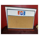 VTG Pepsi Bulletin Board Sign